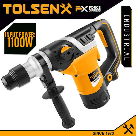 Tolsen Rotary Hammer Drill 1100W Industrial-88530